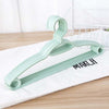 Colorful Plastic Hangers For Clothes Pegs Wire Antiskid Drying Clothes Rack Adult And Children Hanger Outdoor Drying Rack 1PC