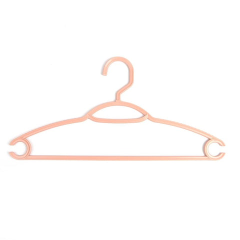 Colorful Plastic Hangers For Clothes Pegs Wire Antiskid Drying Clothes Rack Adult And Children Hanger Outdoor Drying Rack 1PC