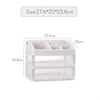 Makeup Organizer Drawers Plastic Cosmetic Storage Box Jewelry Container Make Up Case Makeup Brush Holder Organizers H1187